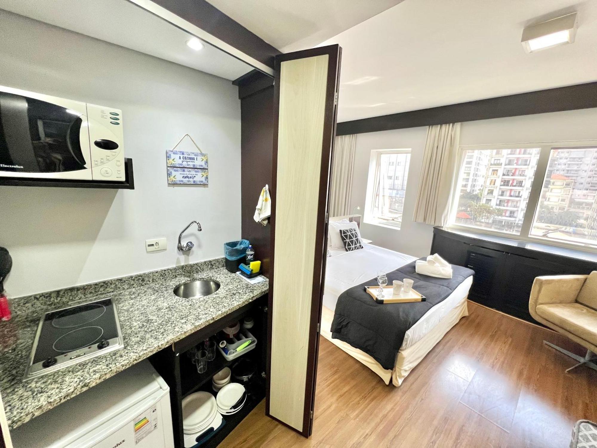 Lindo Apto Com Piscina E Academia Prox Av Paulista Apartment เซาเปาโล ภายนอก รูปภาพ